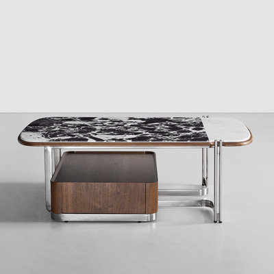 Modern Marble Top Coffee Table