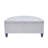 Luna Storage Bench for Bedroom, Offers Sitting Bench with Ample Space for Bedding, and Smooth Velvet with Button Tufted Design, Silver Nailhead, Comfy Polyurethane Foam-1485964038