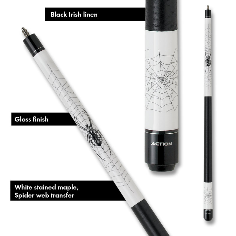 Action Adventure Spider Pool Cue, 18 oz.