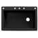 Radius 33'' L Drop-In Single Bowl Granite Kitchen Sink