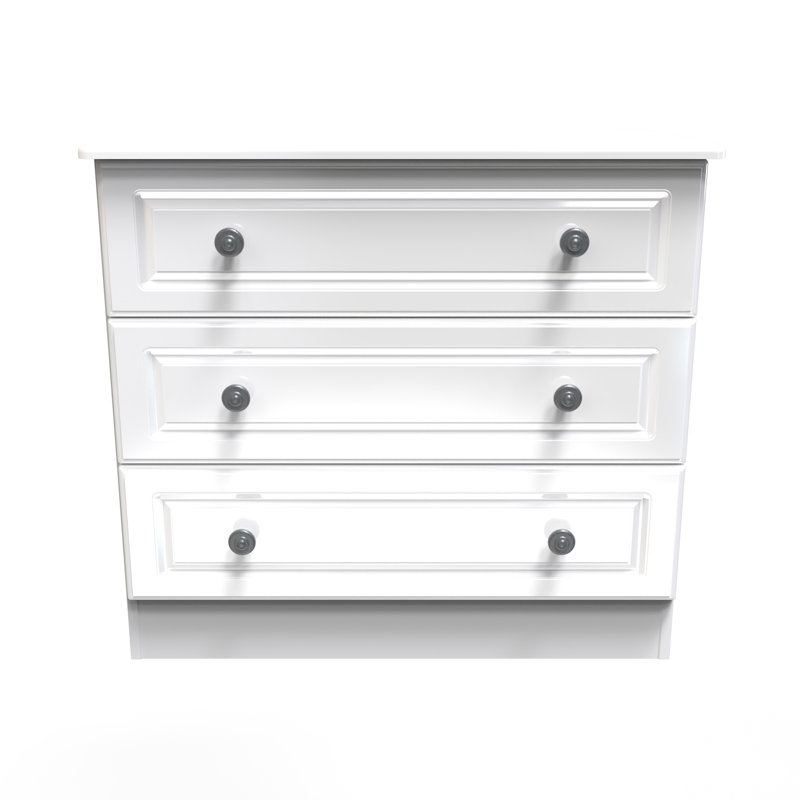Adala 77cm W 3 - Drawer Chest of Drawers