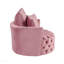 Fauteuil d'appoint rembourré en velours avec fonction pivotante-130218112