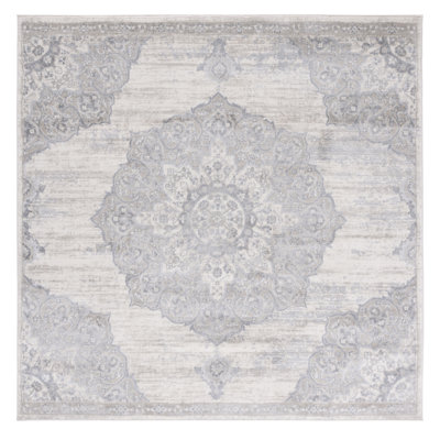 Arvillia Oriental Ivory/Beige Area Rug