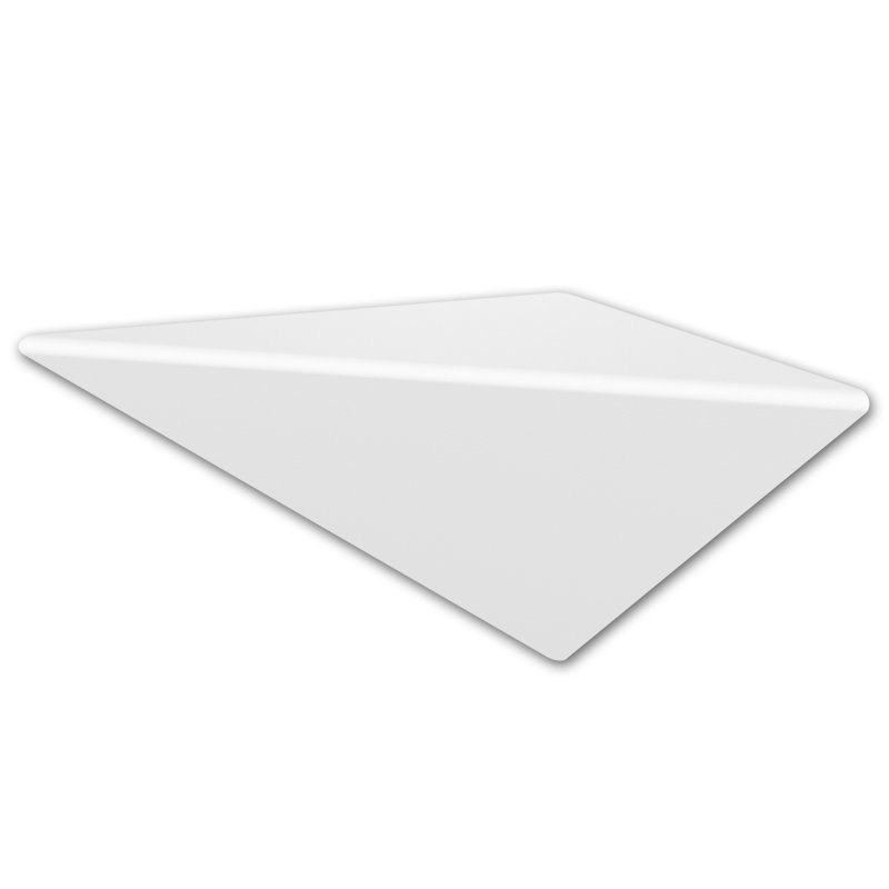FlexStone 10" Shave Shelf in White, White