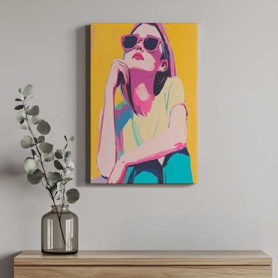 «Chroma Shades I» par ARTIST, reproduction d'art sur toile