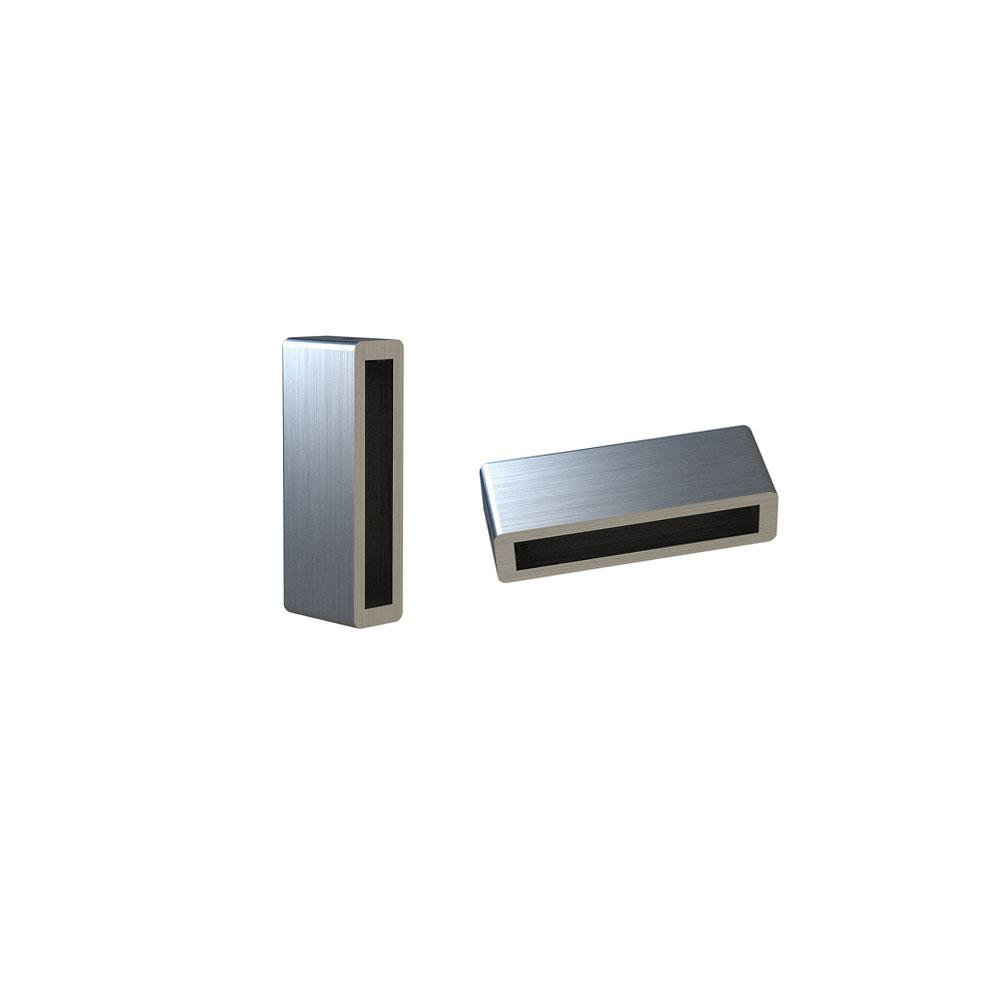 Metal Single Door Barn Door Hardware Kit Standard Single (Set of 2) American Pro Decor 