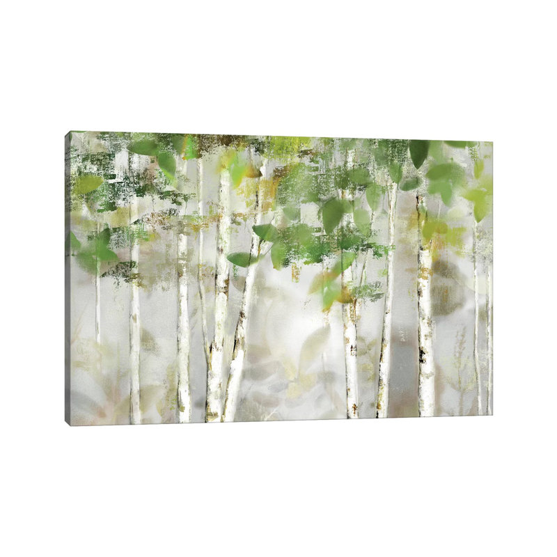 " Evergreen Forest " by Nan, Wrapped Canvas, 32" H x 48" W x 1.5" D