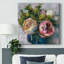 Trio de pivoines sur toile-1240364057
