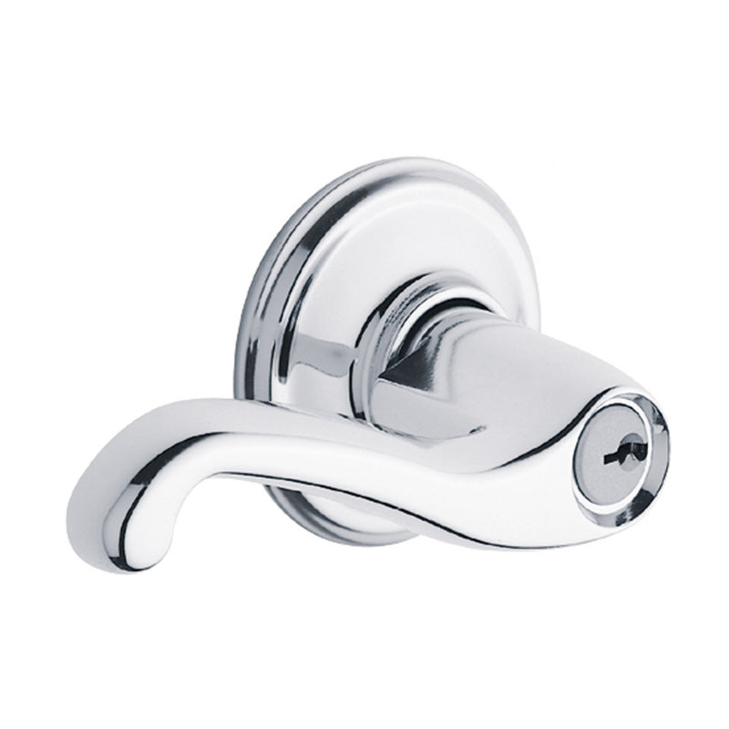 Entrée Flair Schlage, Chrome brillant