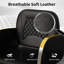 Fauteuil de coiffure noir et or de qualité supérieure pour coiffeur, avec matériau durable amélioré, pivotant à 360 degrés, accoudoirs dorés de luxe, support de fauteuil de coiffage jusqu'à 330 lb