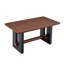 Dining Table, Modern Compact Kitchen Table For Small Spaces, Sturdy Home/Apartment Dining Room Furniture With Sleek Two-Tone Finish