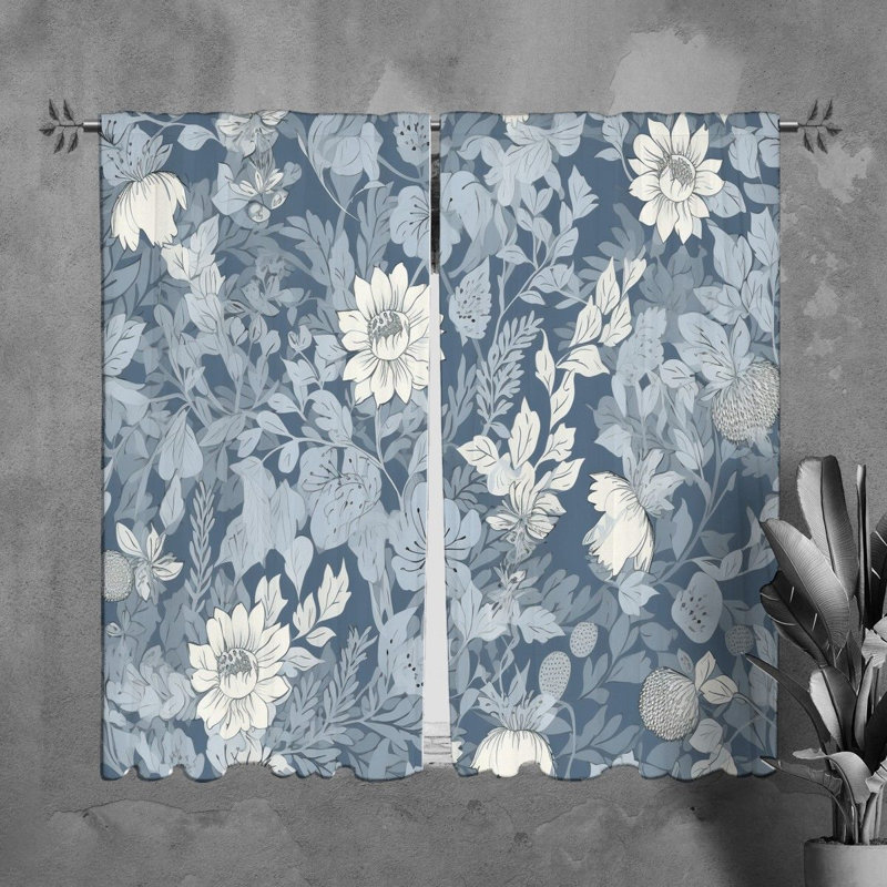 Kiahanna Room Darkening Curtain Pair, 40" W x 61" L