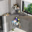 Nelumbo Drill / Screw Shower Shelf