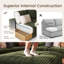 Canapé modulaire moderne en U avec repose-pieds avec rangement-530397896