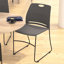 Hercules Series Commercial Grade 660 LB. Capacity Plastic Stack Chair with Steel Sled Base