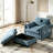 37" Single Sofa with Storage Ottoman-890234488