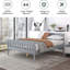 Bed Frames With Headboard, Solid Wooden Platform Bed With Corner, Modern Low Profile Bed Frame, No Box Spring Needed-1703994413-1703994401