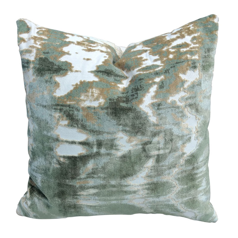 Kanoko Abstract Down Reversible Throw Pillow