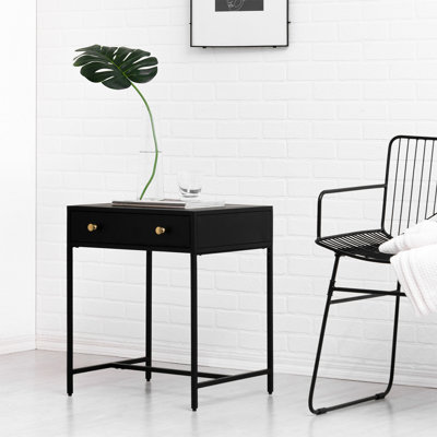 Cerasela 50.75cm W Metal Bedside Table