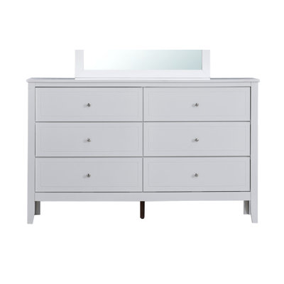 Daniel 6 Drawer Dresser -White