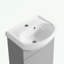Meuble-lavabo compact avec lavabo en céramique Marinino-112619216
