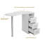 Table de manucure simple à pieds en acier inoxydable-1106826405