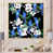 Toile naturelle avec cadre flottant