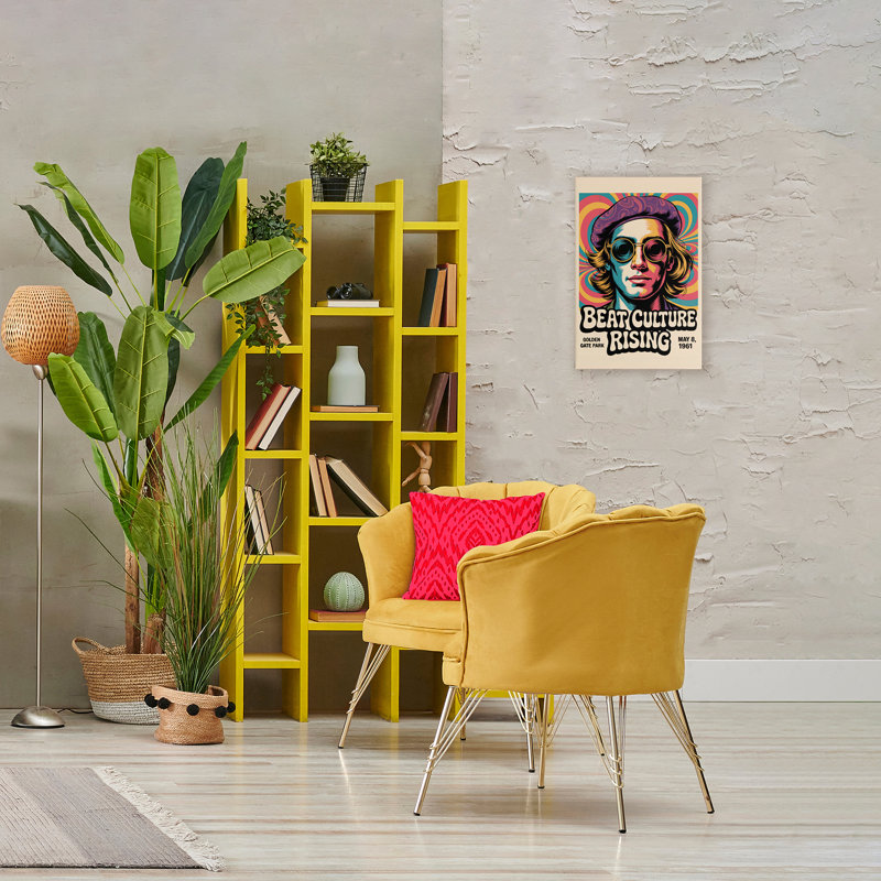 Affiche Beat Beat, conception par Andreas Magnusson, H 24 po x l 16 po