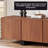 71" Solid Wood TV Stand, Media Console with Storage, Natural Wood Grain,No Assembly Required