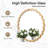 Stylish Entryway Round Mirror