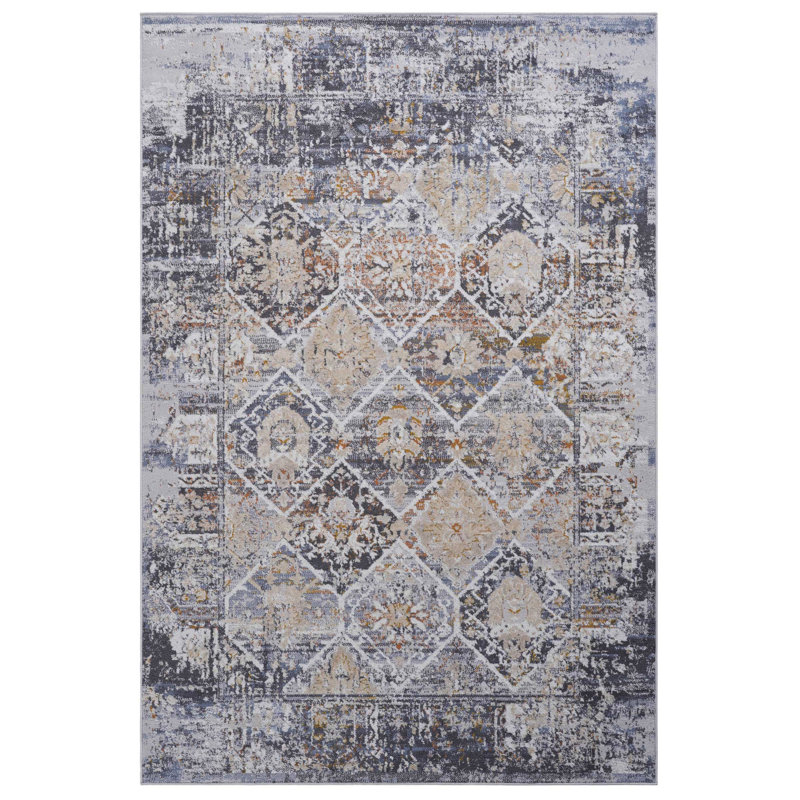 6X9 Area Rug For Living Room, Dorm Room - , Stain , Non-Shedding, Multi Color Home Office Style,, Rectangle 6'7" x 7'7"