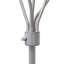 Lampe sur pied à col-de-cygne réglable à 5 têtes et à lumières multiples de 67 po Simple Designs-1116945836-1116945832