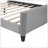 Modern Luxury Tufted Button Daybed, Full, Gray