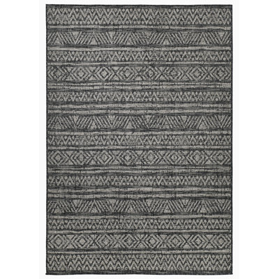 Jinita Striped Indoor / Outdoor Rug