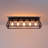 5 - Light Farmhouse Open Cage Rectangular Flush Ceiling Light-307081012