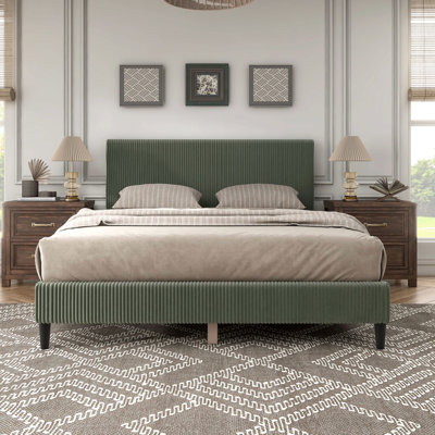 Upholstered Platform Bed