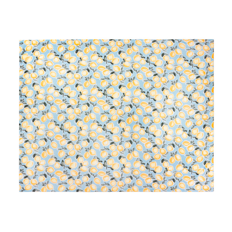 Lemons Throw Blanket