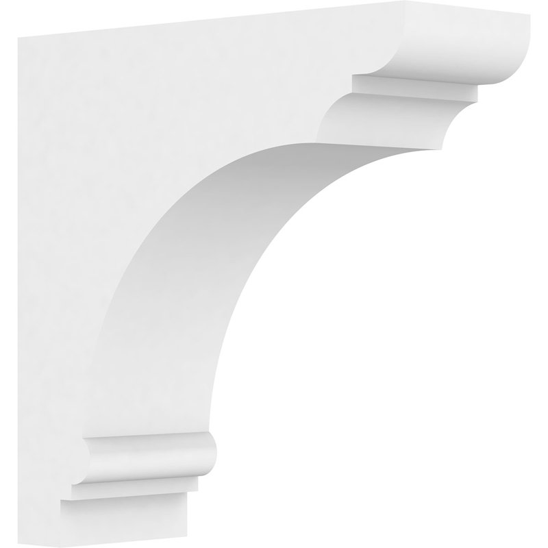 Support Standard Hughes Architectural Grade PVC, H 10 po x l 3,5 po x p 10 po