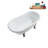57.5'' x 29.5'' Soaking Acrylic Bathtub-83636140-83636137