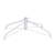 Slim Artificial Christmas Tree  Includes Foldable Metal Stand