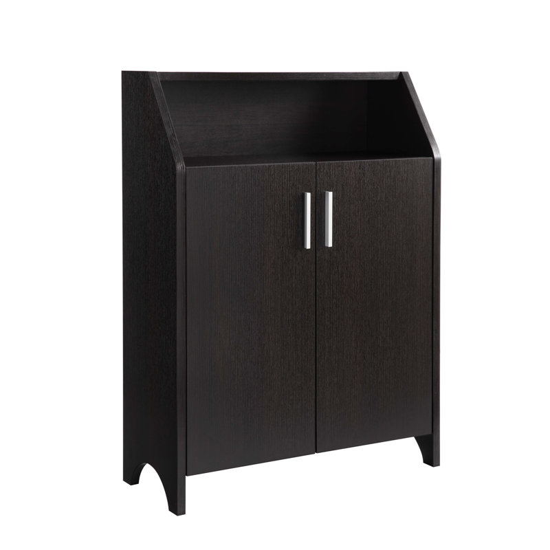 Rangement moderne pour chaussures / rangement avec 4 tablettes - poids maximal de 77,43 lb, panneau de particules, 10 lb