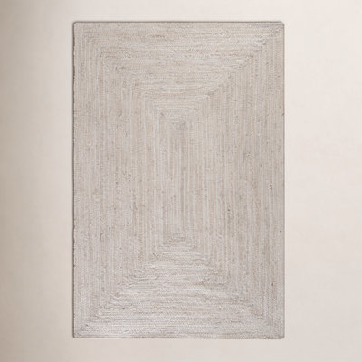 Gage Ivory Hand-Braided Jute Rug