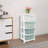 4 Drawer Storage Drawer with Wheels-5248886