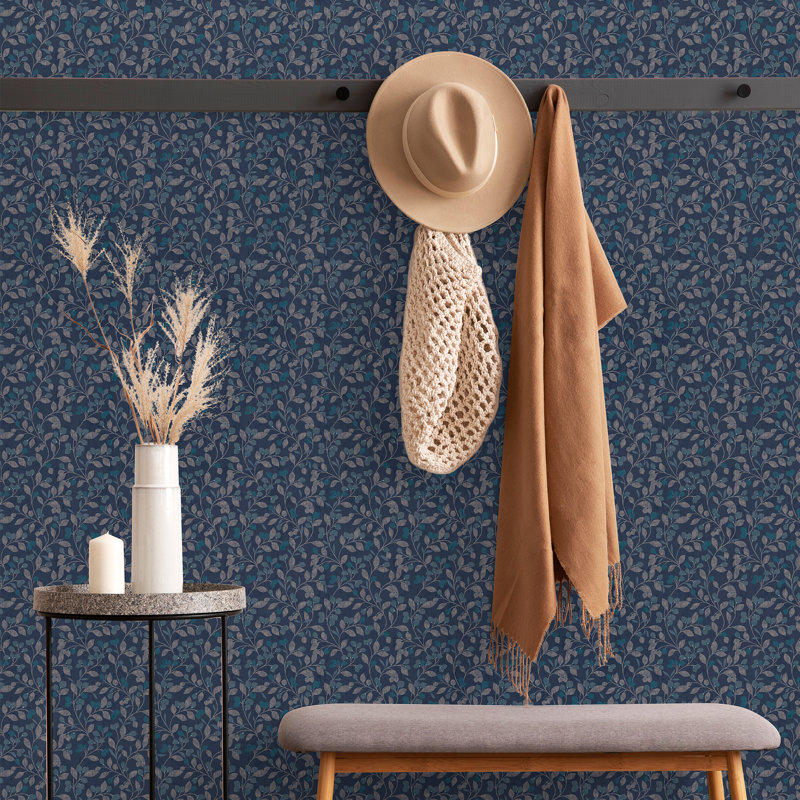 Transform Snowbelle Peel & Stick Wallpaper, Blue 