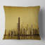 Coussin de skyscrapers chicago coast avec coussin lombaire cityscape-1364455601