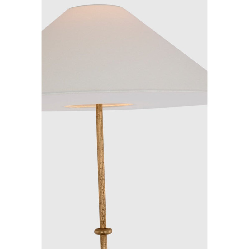 Zealous Floor Lamp, Museum Brass