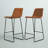 Liekele Upholstered Sled Base Bar Stool-2022301716-2022301717
