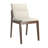 Arusha Beige Linen And Wood Dining Chairs-729390218