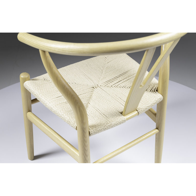 Franco 46cm H Solid Wood Armchair, Natural
