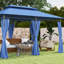 Spacious Canopies & Gazebos(must Include Frame) Metal Gazebo For Patio